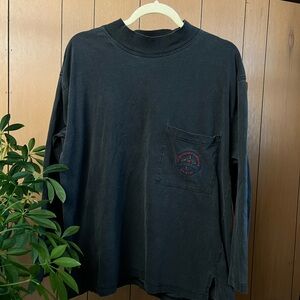 Vintage Black Long Sleeve Shirt